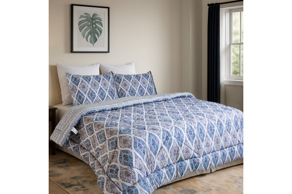 EDREDÓN DOBLE ESTAMPADO D03