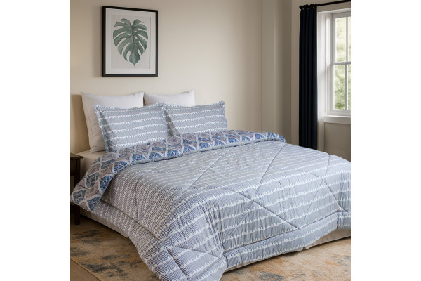 EDREDÓN DOBLE ESTAMPADO D03