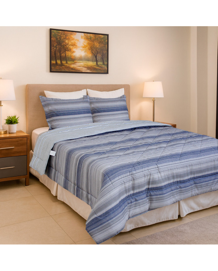 CUBRECAMA DOBLE ESTAMPADO D01