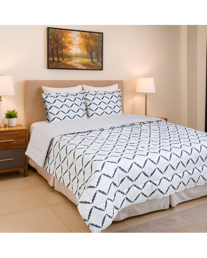 CUBRECAMA DOBLE ESTAMPADO D02