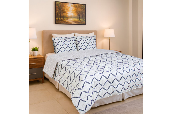 CUBRECAMA DOBLE ESTAMPADO D02