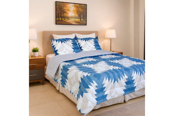 CUBRECAMA DOBLE ESTAMPADO D04