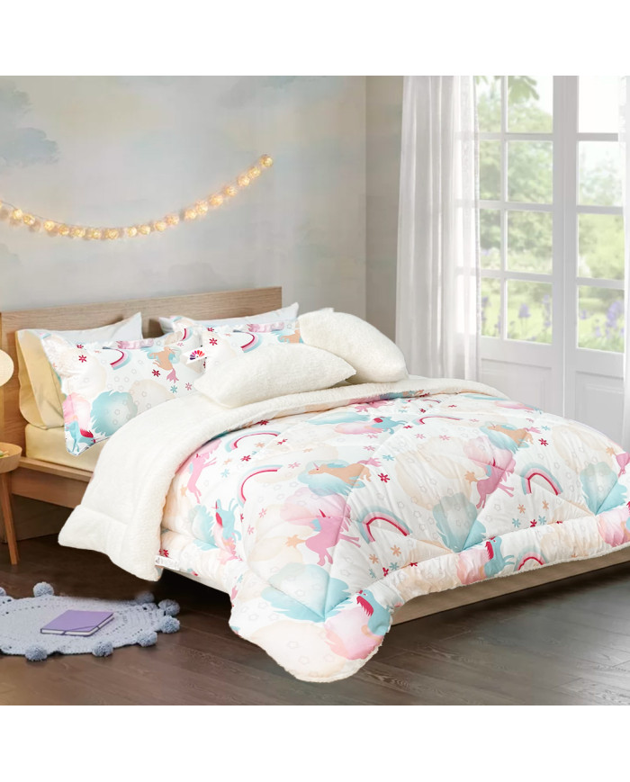 EDREDÓN NORDICO UNICORNIO