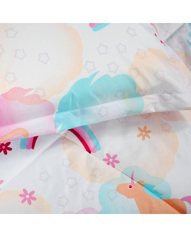 EDREDÓN MULTIKIDS UNICORNIO