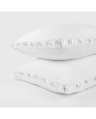 ALMOHADAS PLUMA DORADA