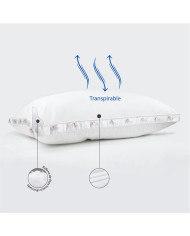 ALMOHADAS PLUMA DORADA