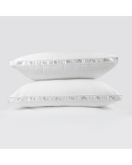 ALMOHADAS PLUMA DORADA